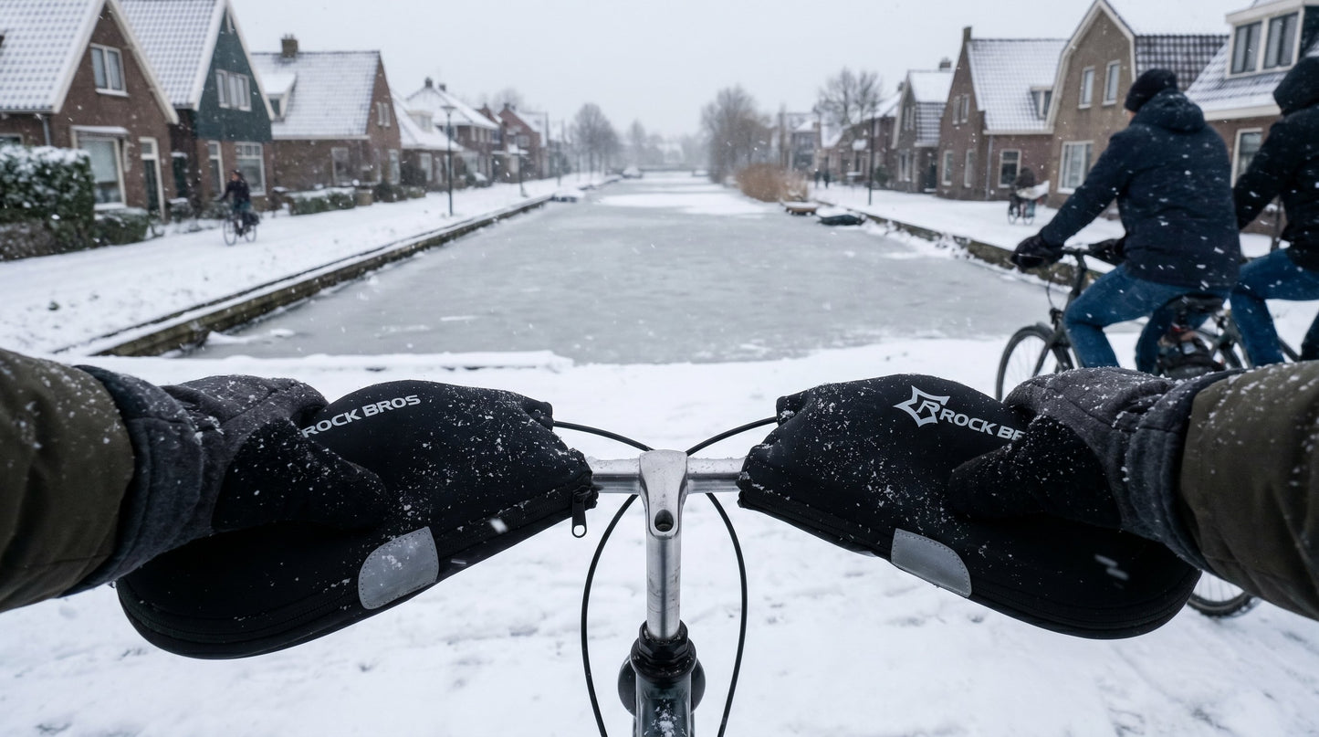 Waterproof Handlebar Gloves — Pogies
